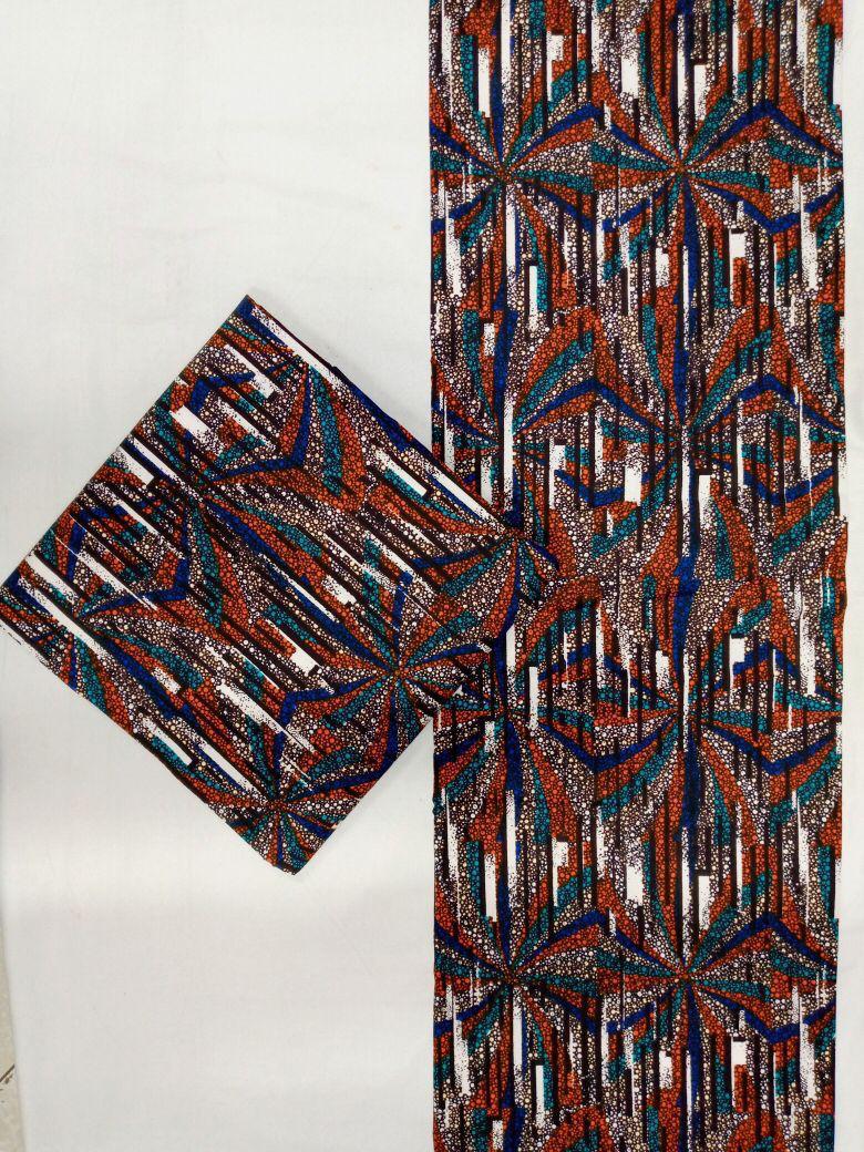Starlight Bloom Kitenge – Dynamic, Bold & Timeless