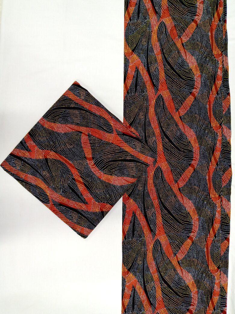 Earthflow Lines Kitenge – Natural, Fluid & Refined