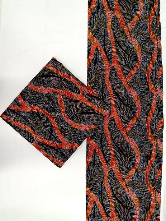 Earthflow Lines Kitenge – Natural, Fluid & Refined